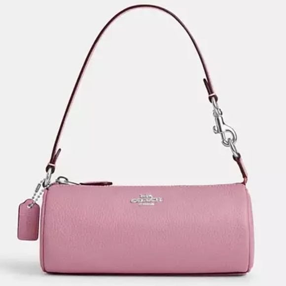 Coach Handbags - Coach Mini Barrel Bag Pink, w Complimentary Crossbody( Chain gift) NWT